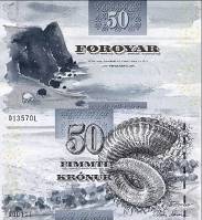 *50 faerských korún Faerské Ostrovy 2001, P24 UNC - Kliknutím na obrázok zatvorte -